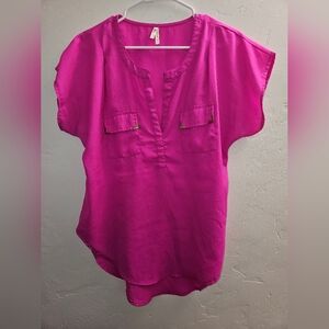 Live 4 Truth Fuchsia Blouse